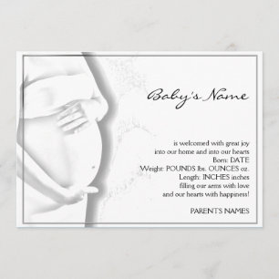 Pregnant Bly Baby Sketch Ankündigung