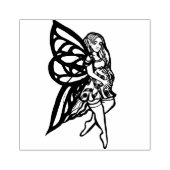 Pregnant Fairy Gummistempel (Prägung)