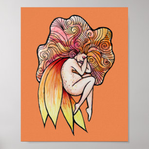 Pregnant Fairy Poster