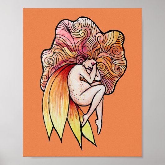 Pregnant Fairy Poster (Vorne)