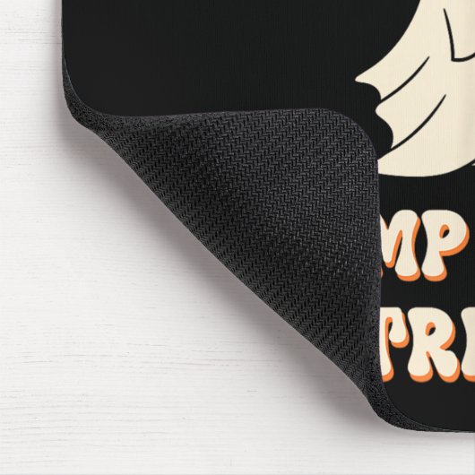 Pregnant Ghost Lazy Trick Or Treat Dress Funny Hal Mousepad (Ecke)