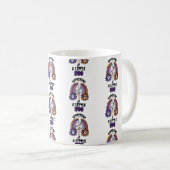 Pregnant Ghost Lila erwartet ein wenig Boo Kaffeetasse (VorderseiteRechts)