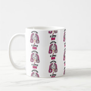 Pregnant Ghost Pink erwartet ein wenig Boo Kaffeetasse