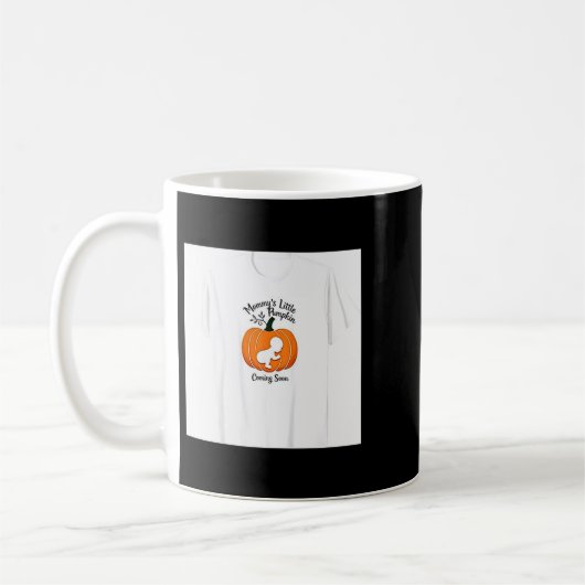 Pregnant Halloween Mommy's Little Pumpkin Coming S Kaffeetasse (Links)