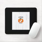 Pregnant Halloween Mommy's Little Pumpkin Coming S Mousepad (Mit Mouse)