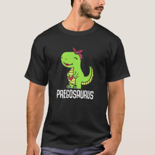 Pregosaurus Dinosaur Stegosaurus Schwangerschaft A T-Shirt