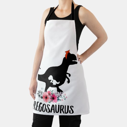 Pregosaurus Funny Pregnancy Geschenk Schürze (InSitu)