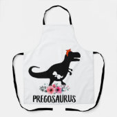 Pregosaurus Funny Pregnancy Geschenk Schürze (Vorderseite)