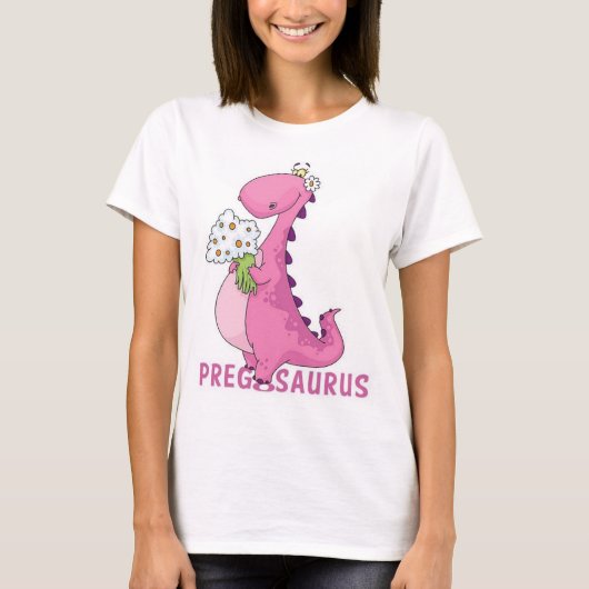 Pregosaurus Maternity Shirt (Vorderseite)