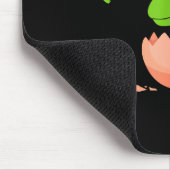 Pregosaurus Preggo Saurus Pregnant Women Dino Love Mousepad (Ecke)