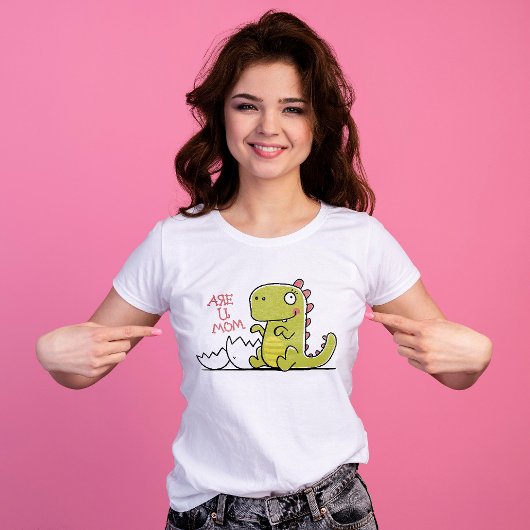 Pregosaurus Schwangerschaft Ankündigung T - Shirt