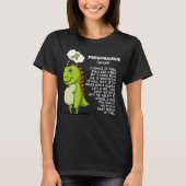 Pregosaurus T-Rex T-Shirt (Vorderseite)