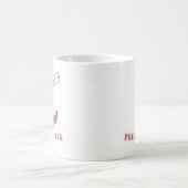 Pregosaurus Tasse, Geschenk für bald Mama Kaffeetasse (Mittel)
