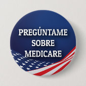 Pregúntame Sobre Medicare Button (Vorderseite)