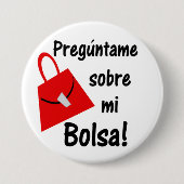 Preguntame Sobre MI Bolsa Button (Vorderseite)