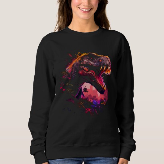 Prehistoric dinosaurs sweatshirt (Vorderseite)