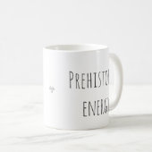 Prehistoric Energy Archaeopteryx Bird Dino Mug Kaffeetasse (VorderseiteRechts)