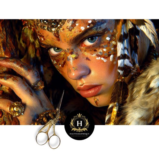 Prehistorische Cavewoman Warrior Earth Decoupage Seidenpapier