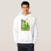 PREHISTORISCHE DINOSAUR WELT HOODIE (Vorne ganz)
