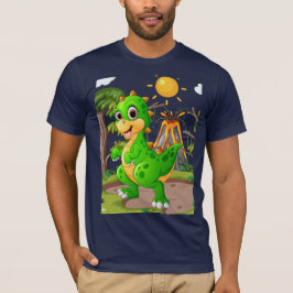PREHISTORISCHE DINOSAUR WELT T-Shirt