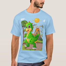 PREHISTORISCHE DINOSAUR WELT T-Shirt