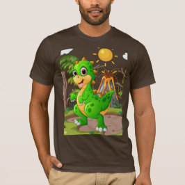 PREHISTORISCHE DINOSAUR WELT T-Shirt