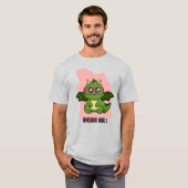 PREHISTORISCHE DINOSAUR WELTQUOTEN T-Shirt (Vorne ganz)