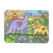 PREHISTORISCHES DINOSAUR VALENTINE MAGNET (Horizontal)