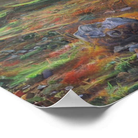 PREHISTORISCHES TAL POSTER (Ecke)