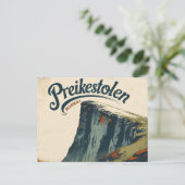 Preikestolen Classic Charm Postkarte (Stehend Vorderseite)