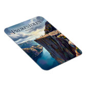 Preikestolen Norwegen Magnet (Rechte Seite)