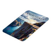 Preikestolen Norwegen Magnet (Linke Seite)
