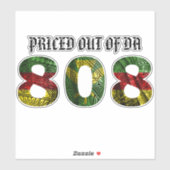 PREIS AUS DA 808 Tibal Kanaka Maoli Aufkleber (Blatt)