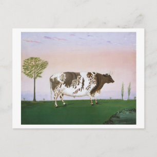 Preis Bulle by H. Call Vintag Painting Postcard Postkarte