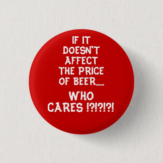 Preis des Bier-Knopfes - Rot Button
