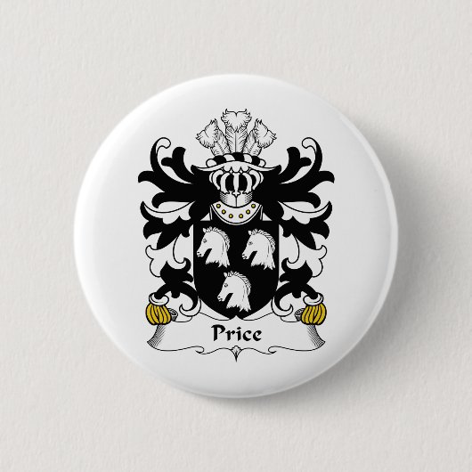 Preis-Familienwappen Button (Vorderseite)