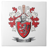 Preis-Familienwappen-Wappen Fliese (Vorderseite)