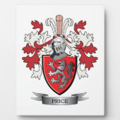 Preis-Familienwappen-Wappen Fotoplatte (Vorderseite)