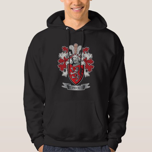 Preis-Familienwappen-Wappen Hoodie (Vorderseite)