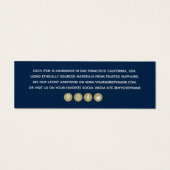 Preis für berufliche blaue Kleidung (Rückseite)