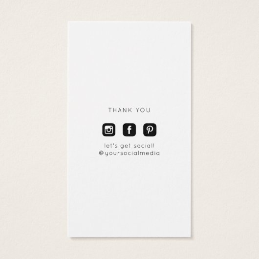 Preis für das Closing des Firmenlogos (Rückseite)