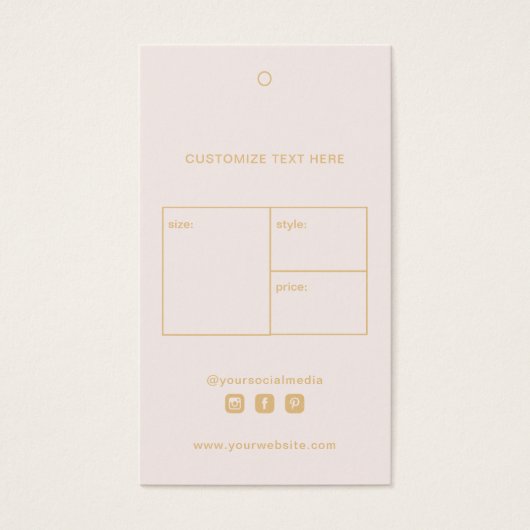 Preis für das Closing des Firmenlogos (Vorderseite)