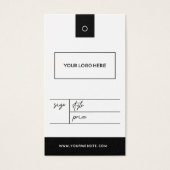 Preis für das Closing des Firmenlogos (Vorderseite)