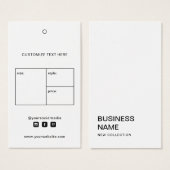 Preis für das Closing des Firmenlogos (Vorne & Hinten)