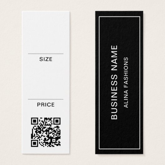 Preis für das einfache QR-Logo (Vorne & Hinten)