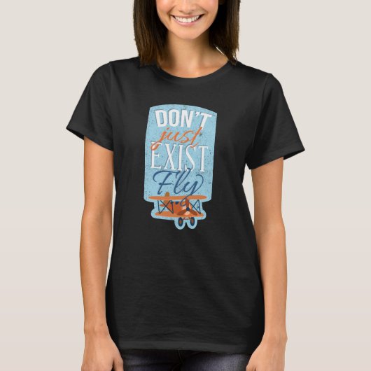Preis für das Flugzeug T-Shirt (Vorderseite)
