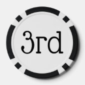 Preis für den 3. Platz Pokerchips (Rückseite)