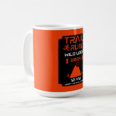 Preis für den Wettbewerb "Trail Run" Kaffeetasse (Vorderseite Links)