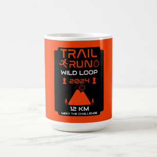 Preis für den Wettbewerb "Trail Run" Kaffeetasse