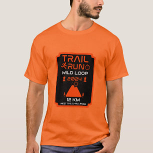 Preis für den Wettbewerb "Trail Run" T-Shirt